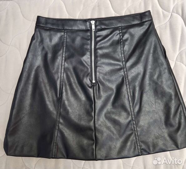 Кожаная юбка HM