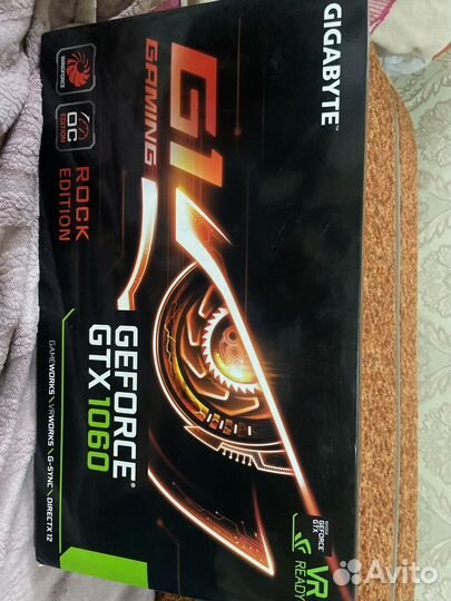Видеокарта gtx 1060 6gb gigabyte