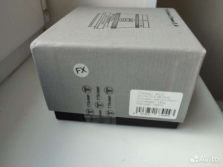 Объектив ttartisan 35 mm 1.4 для fuji
