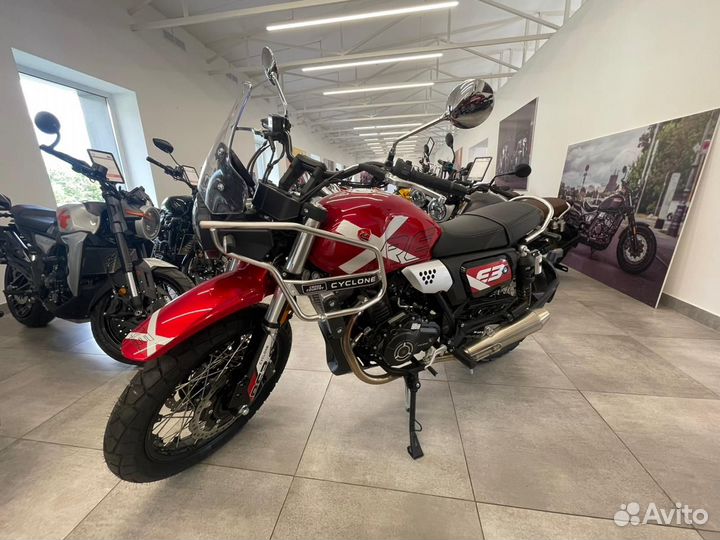 Мотоцикл cyclone RE3 scrambler