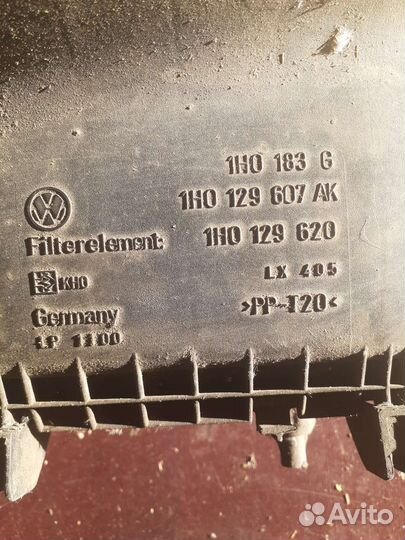 Воздушный фильтр VW Golf 3