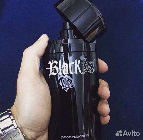 Paco Rabanne Xs Black 100 мл новые мужские