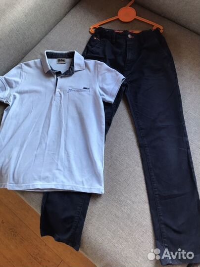 Рубашка polo на мальчика 152