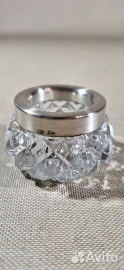 Серебряное солонка.Винтаж