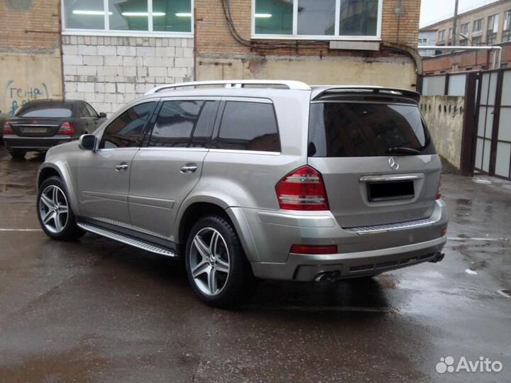 Накладка переднего бампера Mercedes GL X164 164