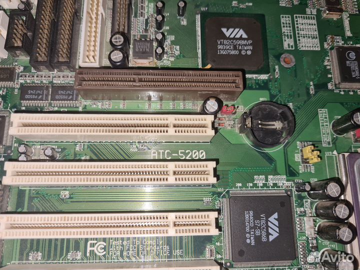 Материнская плата MVP3 (ретро)