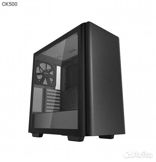Корпус DeepCool CK500 Miditower Без бп чёрный, CK5