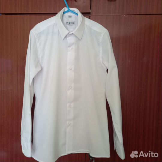 Рубашка белая школьная