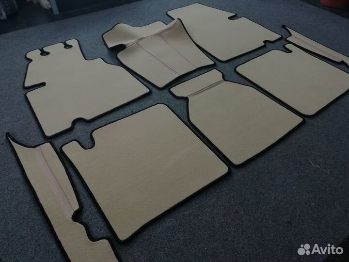 Ковры салона Газ-М20 Победа, бежевый