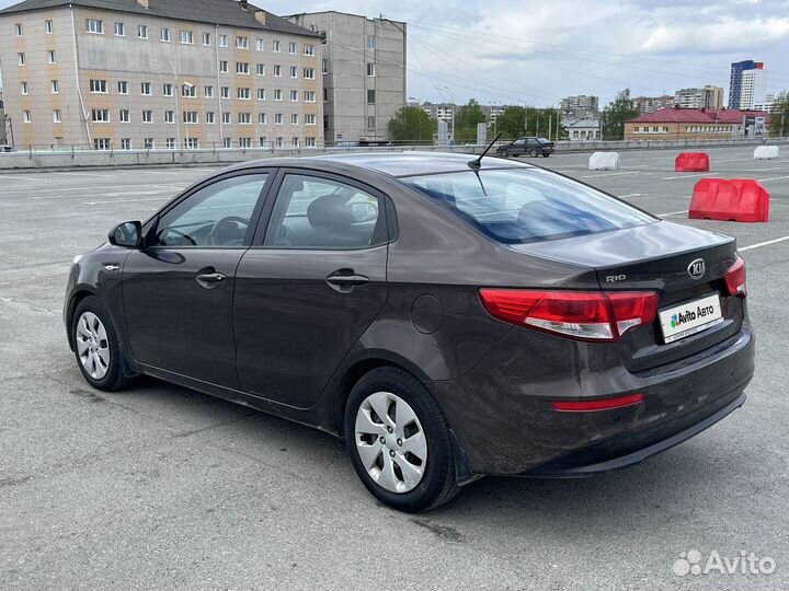 Kia Rio 1.6 AT, 2015, 119 527 км