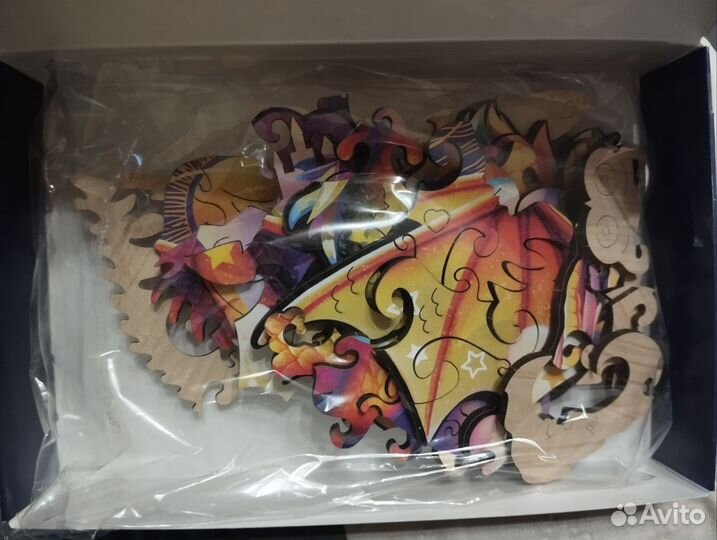 Пазл деревянный Дракон