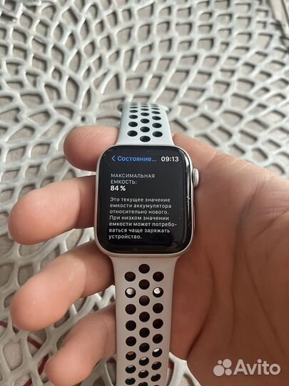 Часы apple watch 5 44 mm nike