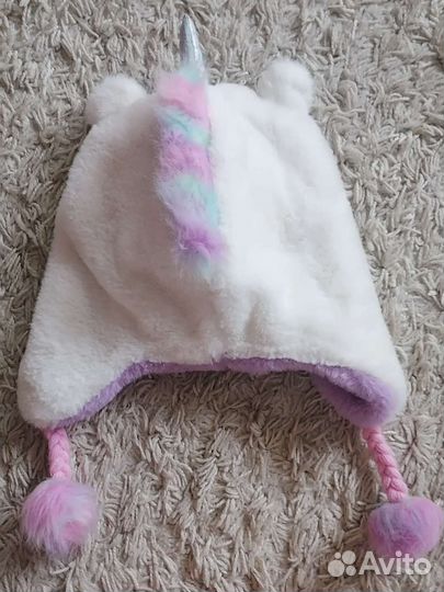 Шапка меховая единорожка