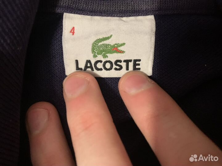 Регбийка lacoste