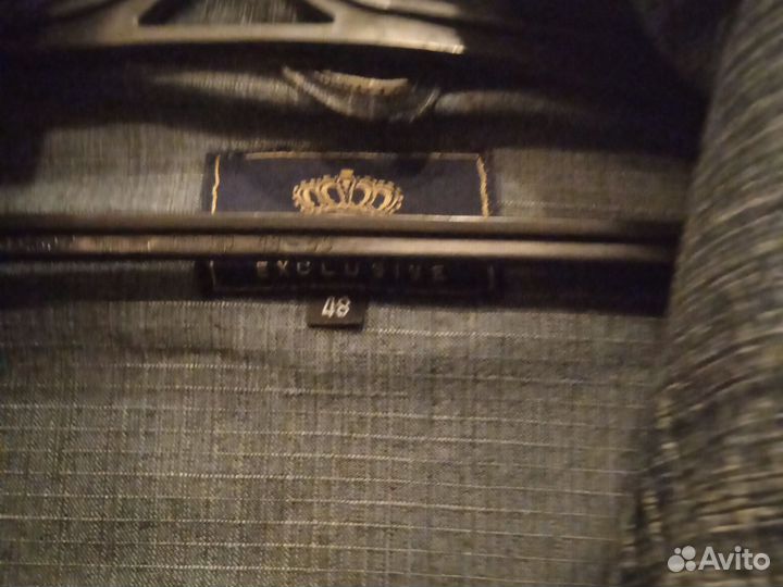 Джинсовая куртка мужская 48