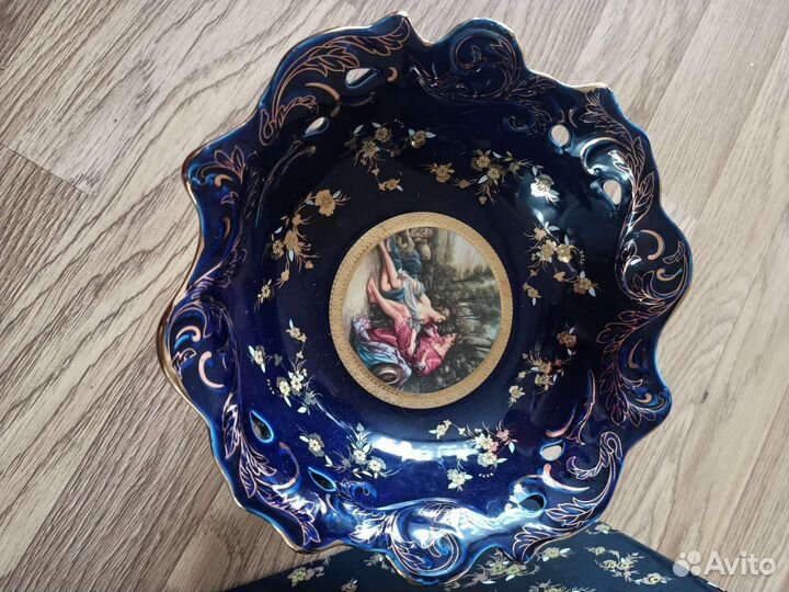 Вазы, конфетницы Lefard кобальт