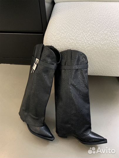 Сапоги женские трубы под заказ