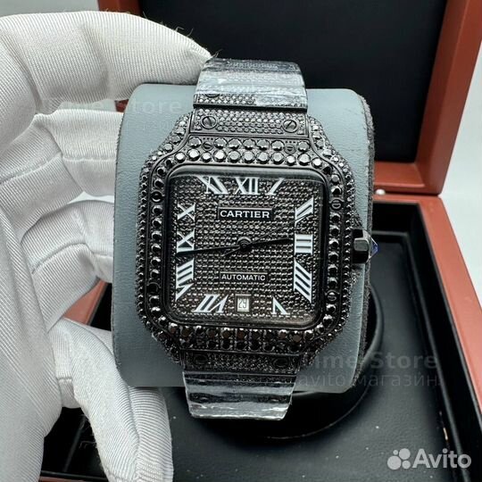 Cartier Santos Swiss Мужские часы premium