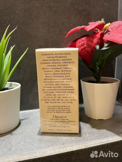 Духи женские Calvin klein obsession