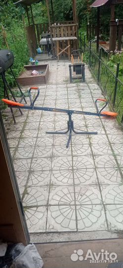 Детские качели балансир