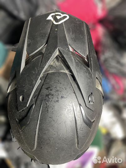 Шлем Acerbis Flip FS-606 Enduro, черный Мотард