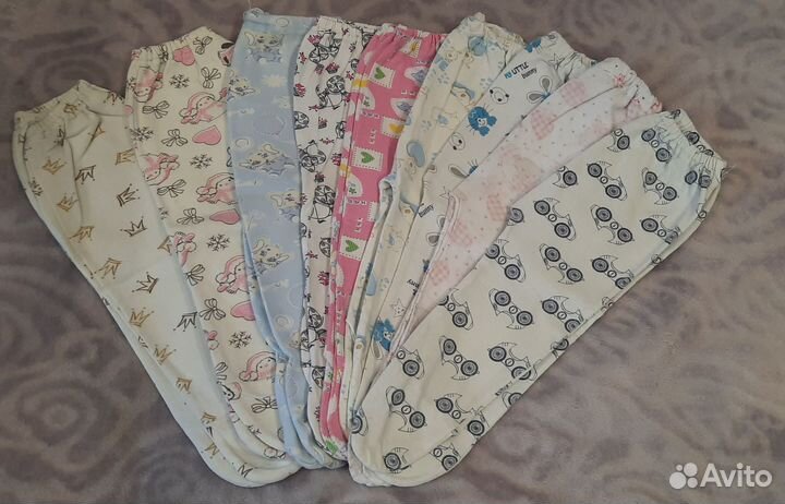 Детские вещи пакетом от 0 до 1,5 лет