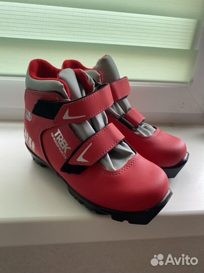 Ботинки детские лыжные размер 33