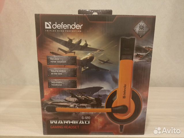 Новая Игровая Компьютерна гарнитура Defender G-120