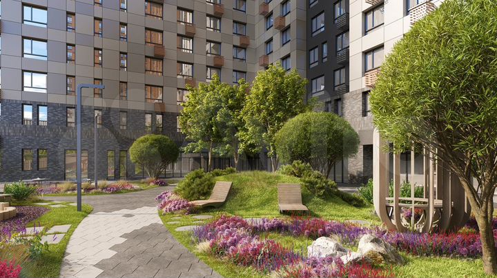 1-к. квартира, 35,4 м², 1/19 эт.