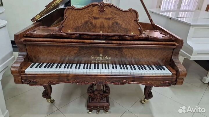 Рояль Steinway&sons Стинвэй 1900 год 211 см