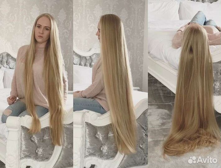 Скупка волос натуральный блонд от 65 см
