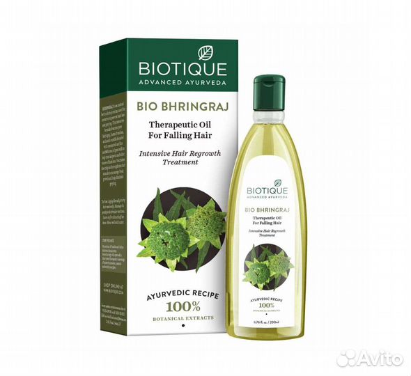 Масло Брингарадж рост укрепление волос Biotique