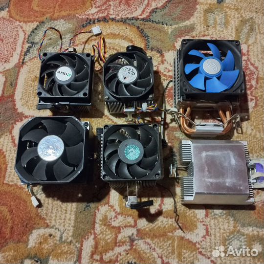 Кулер для процессора amd,775, 1155, intel