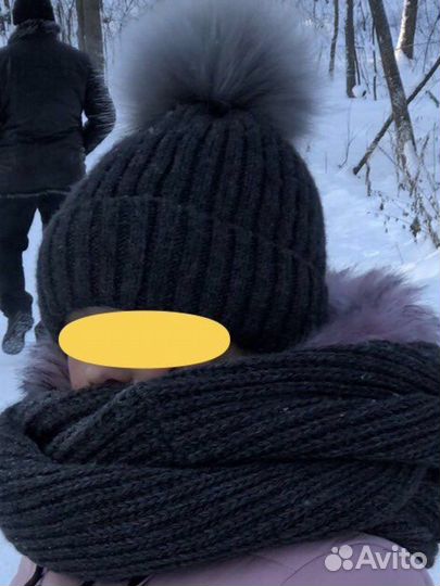 Комплект Шапка + снуд