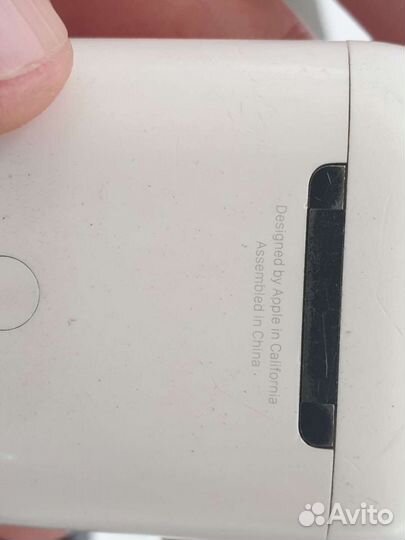 Наушники apple airpods футляр