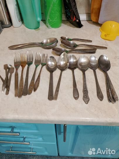 Ложки вилки нержавейка СССР