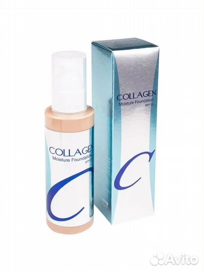 Увлажняющий тональный крем Collagen