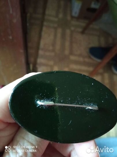 Винтажная брошь СССР, Мстёра, Тройка