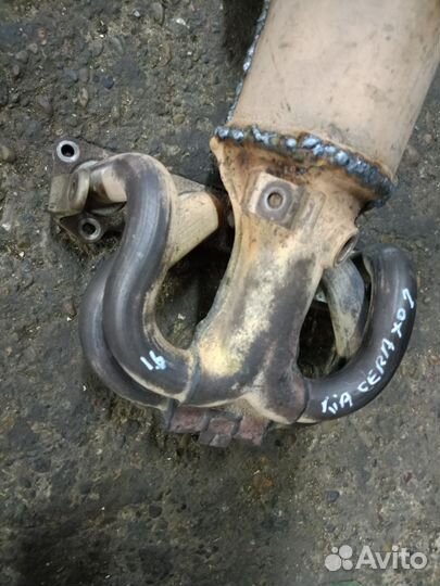 Kia cerato 1 коллектор выпускной