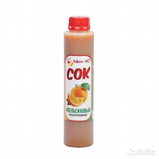 Сок концентрированный апельсиновый, 1л