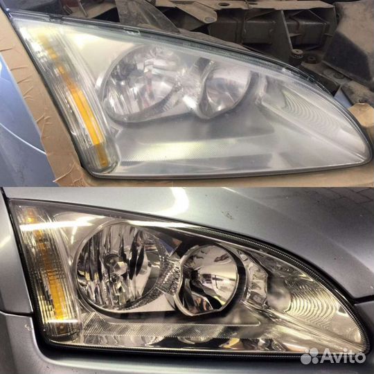 Полировка авто, фар