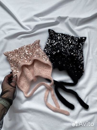 Коточепчик с пайетками