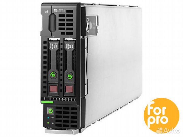 Лезвие HP BL460c Gen9 2xE5-2680v3 160GB, P244br