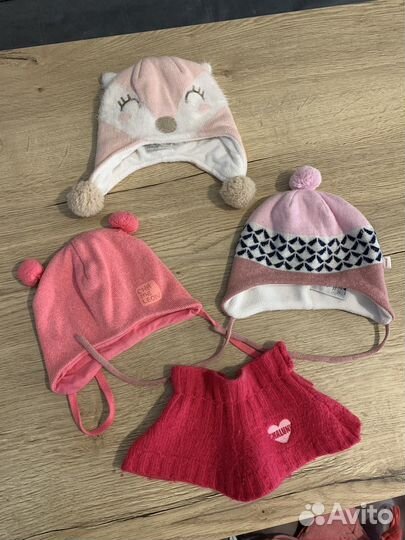 Шапочки деми, зима