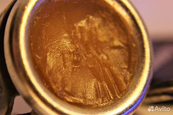 Редкие твердые духи СССР 1985. Мельхиор. Винтаж