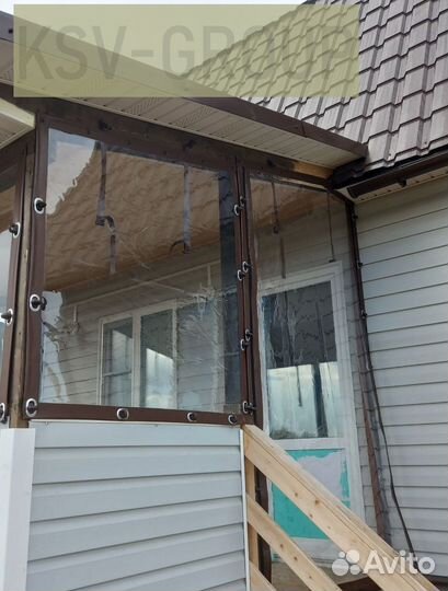 Мягкие окна для беседки