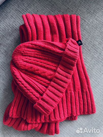 Шарф, шапка Adidas