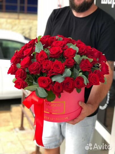 Цветы розы с доставкой