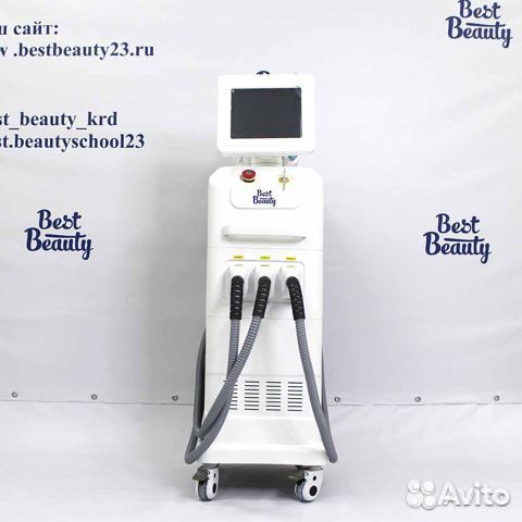 Аппарат 4 в 1: Элос, SHR, YAG-лазер, RF-лифтинг