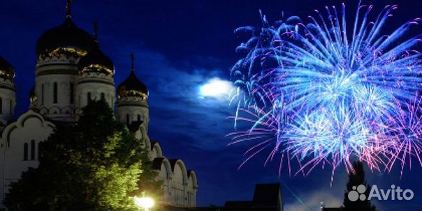 На девичник Фейерверк 120 залпов салют 0.8